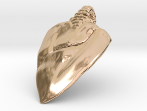 Arrow head pendant in 14k Rose Gold Plated Brass