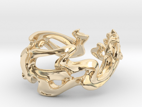 Calla Lilies Ring in 14K Yellow Gold: 5 / 49
