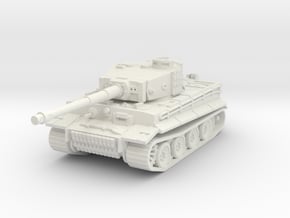 Pzkpfw VI Tiger in White Natural Versatile Plastic