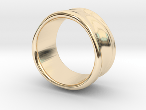 Flow Ring in 14k Gold Plated Brass: 6 / 51.5