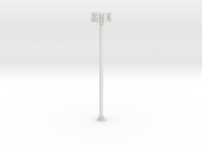 Cell Tower 1-87 HO Scale in White Natural Versatile Plastic: 1:87