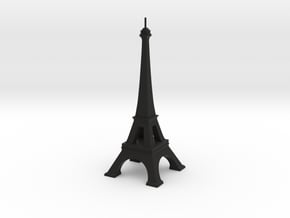 Eiffel Tower in Black Natural Versatile Plastic