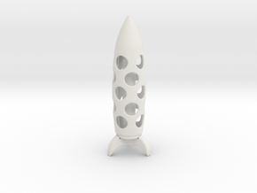 Rocket 'n' Roller (twist release) in White Natural Versatile Plastic