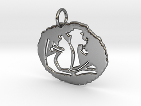 Uniquely Us Pendant--In:1.046 x / 0.987 y / 0.251  in Polished Silver
