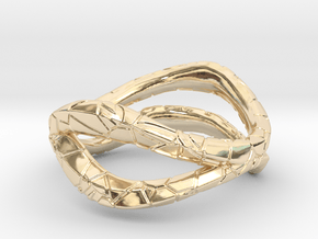 Dual Modern Ring in 14K Yellow Gold: 5 / 49