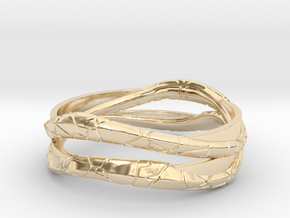 Full Dual Modern Ring in 14K Yellow Gold: 13 / 69