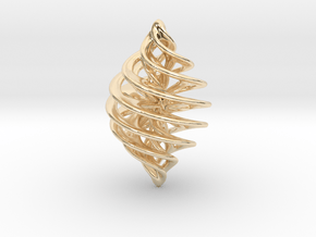 Entanglement Bauble in 14k Gold Plated Brass