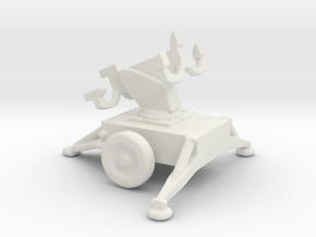 1/200 Scale Hawk Missile Launcher in White Natural Versatile Plastic