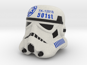 501st Stormtrooper Helmet-TK-12018 in Full Color Sandstone