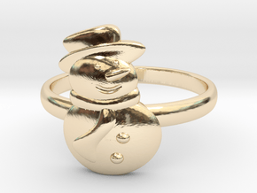 Snowman Ring in 14K Yellow Gold: 4.5 / 47.75