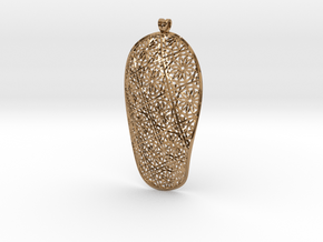 Mashrabiya pendant in Polished Brass