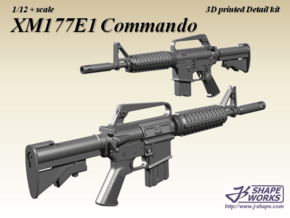 1/9 XM177E1 Commando in Tan Fine Detail Plastic