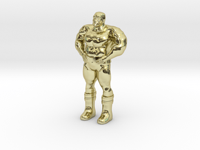 Thanoseid custom Heroclix in 18k Gold