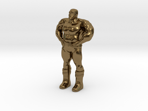 Thanoseid custom Heroclix in Polished Bronze