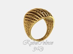 Ring The Design / size 10GK 5US ( 16.1 mm) in Polished Bronze