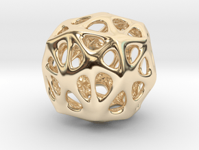 Organic Sphere in 14K Yellow Gold