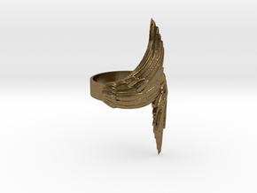 Wings Ring in Natural Bronze