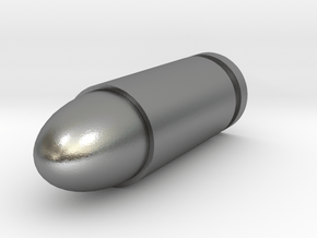 2.7mm Bullet in Natural Silver