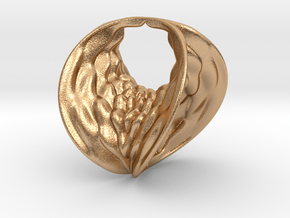 Hyperbole 04 Pendant in Natural Bronze