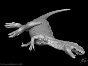 Yangchuanosaurus 1/40 dead in White Natural Versatile Plastic