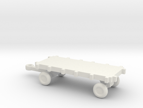 1/144 Scale Bomb Cart in White Natural Versatile Plastic