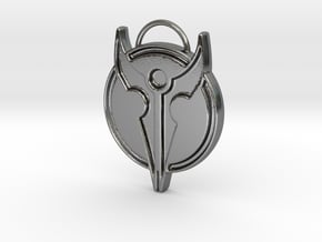 Hero's Pendant in Polished Silver