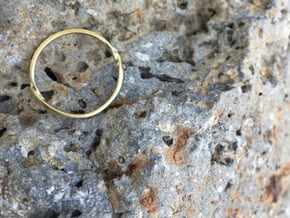 Infinity Ring in 14k Gold Plated Brass: 7 / 54