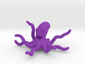 Octopus in Purple Processed Versatile Plastic