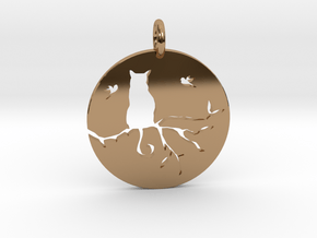 The Cat in Polished Brass