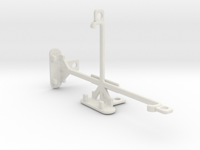 alcatel Idol 4 tripod & stabilizer mount in White Natural Versatile Plastic