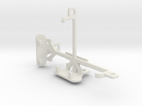 Alcatel Pixi 3 (3.5) tripod & stabilizer mount in White Natural Versatile Plastic
