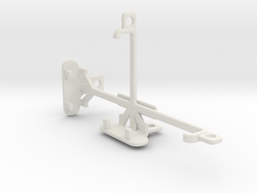 Alcatel Pixi 3 (4.5) tripod & stabilizer mount in White Natural Versatile Plastic