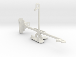 alcatel X1 tripod & stabilizer mount in White Natural Versatile Plastic