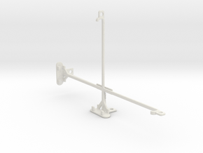 Alcatel POP 10 tripod & stabilizer mount in White Natural Versatile Plastic