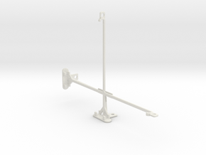 Apple iPad Air 2 tripod & stabilizer mount in White Natural Versatile Plastic