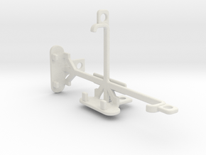 Apple iPhone 5c tripod & stabilizer mount in White Natural Versatile Plastic