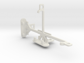 Apple iPhone 5 tripod & stabilizer mount in White Natural Versatile Plastic