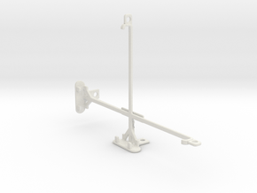 Apple iPad mini 2 tripod & stabilizer mount in White Natural Versatile Plastic