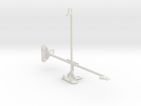Apple iPad mini 3 tripod & stabilizer mount in White Natural Versatile Plastic