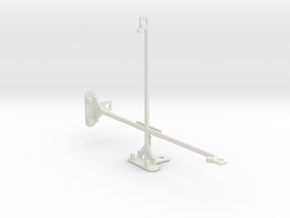 Apple iPad mini 4 tripod & stabilizer mount in White Natural Versatile Plastic