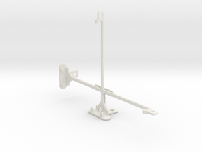 Apple iPad mini Wi-Fi + Cellular tripod mount in White Natural Versatile Plastic