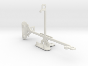 BLU Studio Selfie 2 tripod & stabilizer mount in White Natural Versatile Plastic