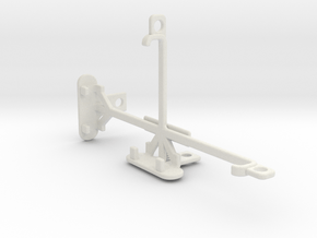 BLU Vivo Selfie tripod & stabilizer mount in White Natural Versatile Plastic