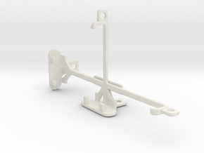HTC Butterfly 3 tripod & stabilizer mount in White Natural Versatile Plastic