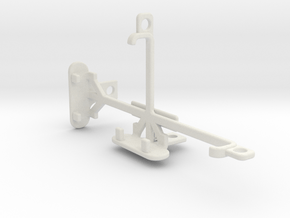 Plum Axe LTE tripod & stabilizer mount in White Natural Versatile Plastic