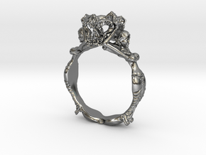 Fashion Ring in Polished Silver
