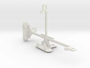 Samsung Galaxy S4 CDMA tripod & stabilizer mount in White Natural Versatile Plastic