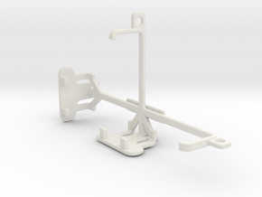 Sonim XP7 tripod & stabilizer mount in White Natural Versatile Plastic