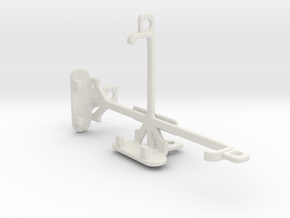 Sony Xperia V tripod & stabilizer mount in White Natural Versatile Plastic