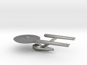 Starship Enterprise (pendant) in Natural Silver